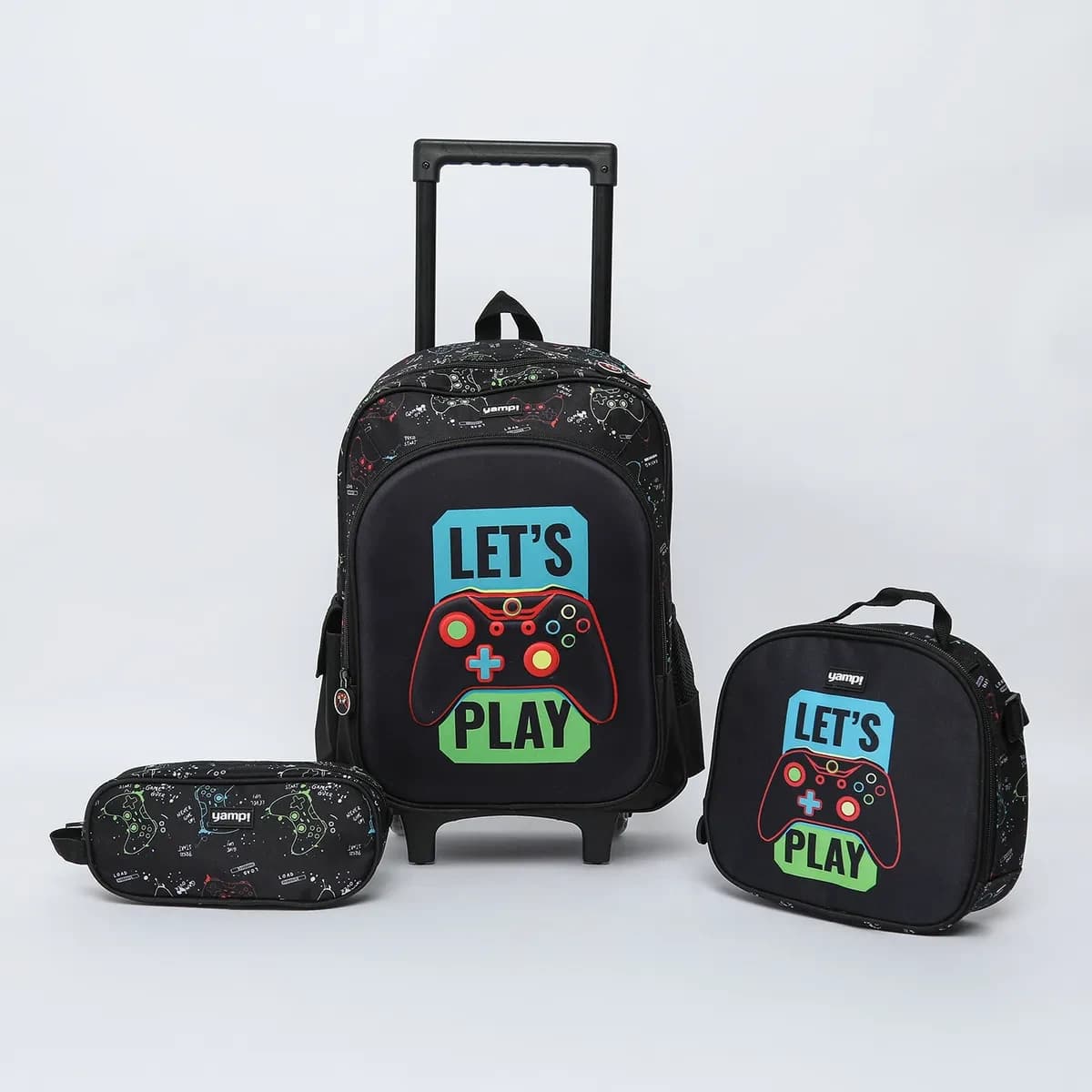 ✨Mochila de Ruedas Niño Pack X3 Yamp
